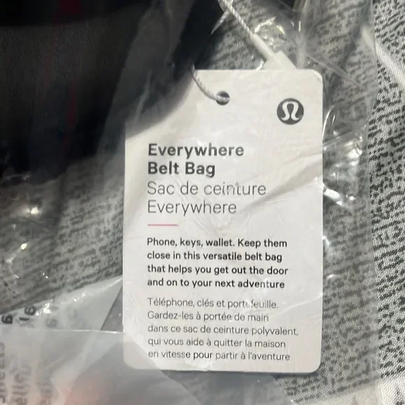 NWT Lululemon Everywhere Black Belt Bag
Sold Out Online - Picture 10 of 11